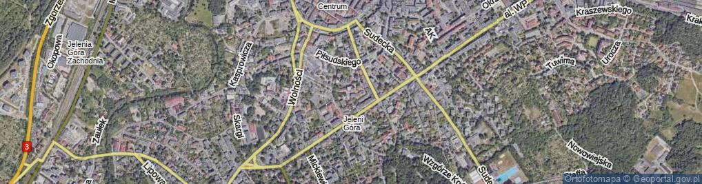 Zdjęcie satelitarne Zamenhofa Ludwika, dr. ul.